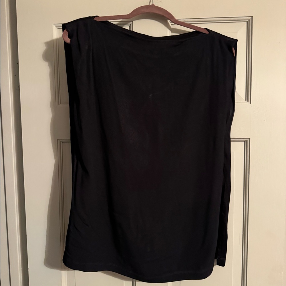 All Saints navy Italian Blouse